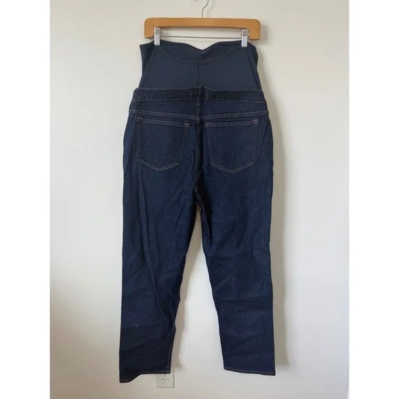 Abercrombie & Fitch Vintage Comfort Stretch Maternity Straight Jeans Size 32 - Picture 4 of 4